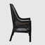 Victoria Hamptons Dining Chair Black