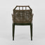 Baker Dining Chair with arms Soil Brown