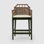 Baker Counter Stool with arms Soil Brown
