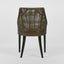 Charlotte Rattan Dining Chair Soil Brown