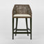 Charlotte Rattan Counter Stool Soil Brown