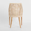 Charlotte Rattan Dining Chair Natural Whitewash
