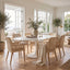 Charlotte Rattan Dining Chair Natural Whitewash