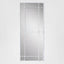 Rectangular 12 Pane Mirror White
