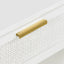 Santorini Bedside Table White