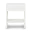 Santorini Bedside Table White