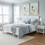 Santorini Bedside Table White