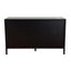 Santorini Dresser 6 Drawer Black