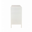 Santorini Hamptons 6 Drawer Timber/Rattan Dresser 140cm White