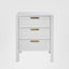 Santorini Bedside 3 Drawers White
