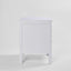 Santorini Bedside 3 Drawers White