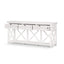 West Beach 3 Draw Console White