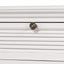 West Beach 3 Draw Console White