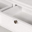 West Beach 3 Draw Console White