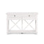 West Beach 2 Drawer Hamptons 130cm Console White