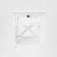 West Beach Bedside Table White