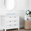 West Beach Chest of 3 Drawers White