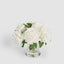Peonies in Water Vase White