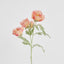 Poppy Stem 82cm Coral Pink