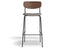 Rylie Bar Stool - American Walnut - Upholstered