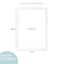 Set Of 2 A4 Premium Paradise Wooden Photo Frame