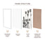 Set Of 2 A4 Premium Paradise Wooden Photo Frame
