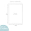 Set Of 2 A3 Premium Paradise Wooden Photo Frame