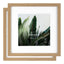 Set Of 2 30x30cm Mat to 20x20cm Premium Paradise Wooden Photo Frame
