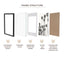 A2 Mat to A3 Premium Paradise Wooden Photo Frame
