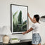 70x100cm Mat to 60x90cm Premium Paradise Wooden Photo Frame