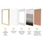 70x100cm Mat to 60x90cm Premium Paradise Wooden Photo Frame
