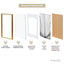 A3 Mat to A4 Premium Metal Photo Frame