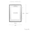 A2 Mat to A3 Premium Metal Photo Frame
