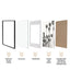 60x90cm Mat to 50x70cm Premium Metal Photo Frame