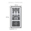 Metal 3 Slot Collage Photo Frame 13x18cm Set Of 2