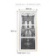 Metal 3 Slot Collage Photo Frame 20x25cm