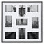 Metal 9 Slot Collage Photo Frame 10x15cm