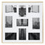 Metal 9 Slot Collage Photo Frame 10x15cm