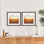 Set Of 2 40x40cm Mat to 30x30cm Premium Rustic Wooden Photo Frame