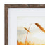 Set Of 2 40x40cm Mat to 30x30cm Premium Rustic Wooden Photo Frame