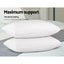 Bedding Duck Feather Down Twin Pack Pillow