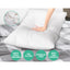 Bedding Duck Feather Down Twin Pack Pillow