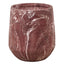 Ziggy Planter Red Marble Look (50cm)