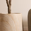 Ziggy Planter Travertine Look (50cm)