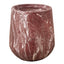 Ziggy Planter Red Marble Look (37cm)