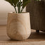 Ziggy Planter Travertine Look (37cm)