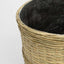 Village Planter Set of 2 Bamboo/Cement
