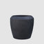 Pebble Set of 2 Planters Black