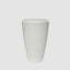Pebble Set of 2 Tall Planters White
