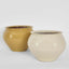 Petal Round Pot Mustard